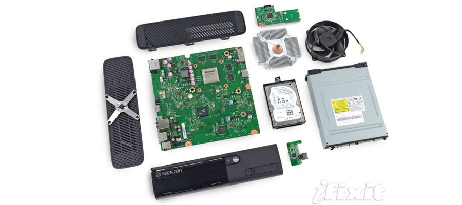 le lecteur d'une Xbox 360